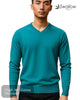 Swallow Tiffany Blue V - Neck Sweater - Hugh McElvanna Menswear