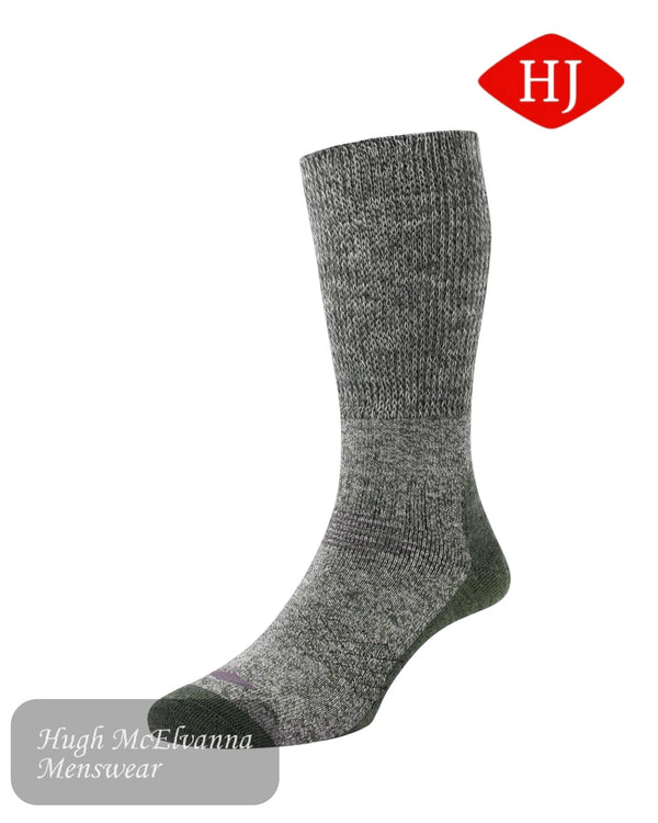 Technical Rambler - Comfort Top Thermal Wool Socks (HJ808) - Hugh McElvanna Menswear