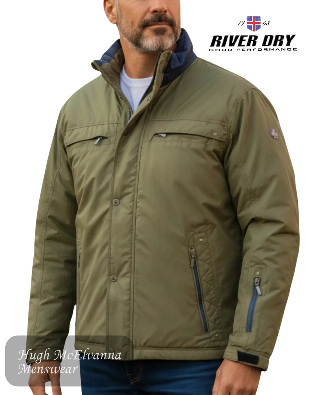 The River Dry Jacket: Dependable All - Weather Protection | 60918 - Hugh McElvanna Menswear