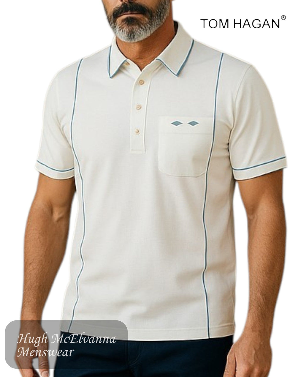 Tom Hagan TTH991 Golf Shirt - Hugh McElvanna Menswear