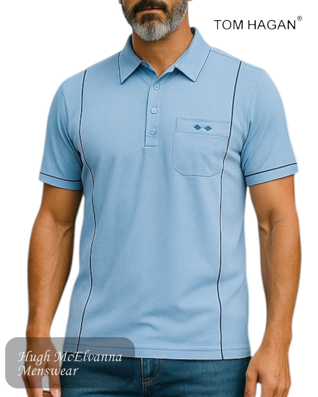 Tom Hagan TTH991 Golf Shirt - Hugh McElvanna Menswear