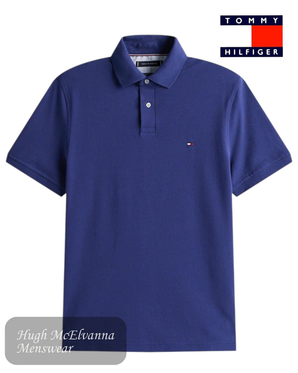 Tommy Hilfiger 1985 Preppy Navy Polo - Hugh McElvanna Menswear
