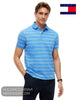 Tommy Hilfiger 1985 Regular Fit Polo Shirt Blue Spell/Alaskan Green/White MW0MW177700BH - Hugh McElvanna Menswear - Polo Shirt