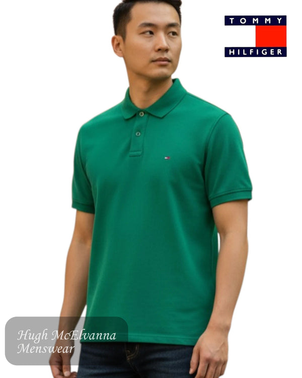 Tommy Hilfiger 1985 Polo Shirt - Deep Ocean | MW0MW17770 - L70 - Hugh McElvanna Menswear
