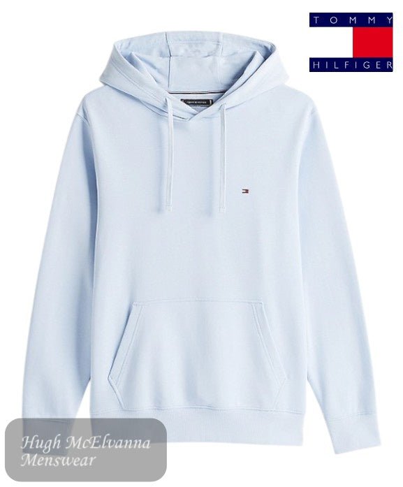 Tommy Hilfiger FLAG HOODY – Breezy Blue - Hugh McElvanna Menswear