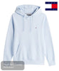 Tommy Hilfiger FLAG HOODY – Breezy Blue - Hugh McElvanna Menswear