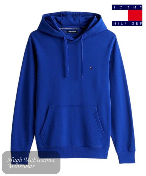 Tommy Hilfiger FLAG HOODY - Wedge Blue - Hugh McElvanna Menswear