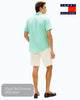 Tommy Hilfiger Flex Poplin Short Sleeve Shirt | MW0MW42630 - CSR - Hugh McElvanna Menswear