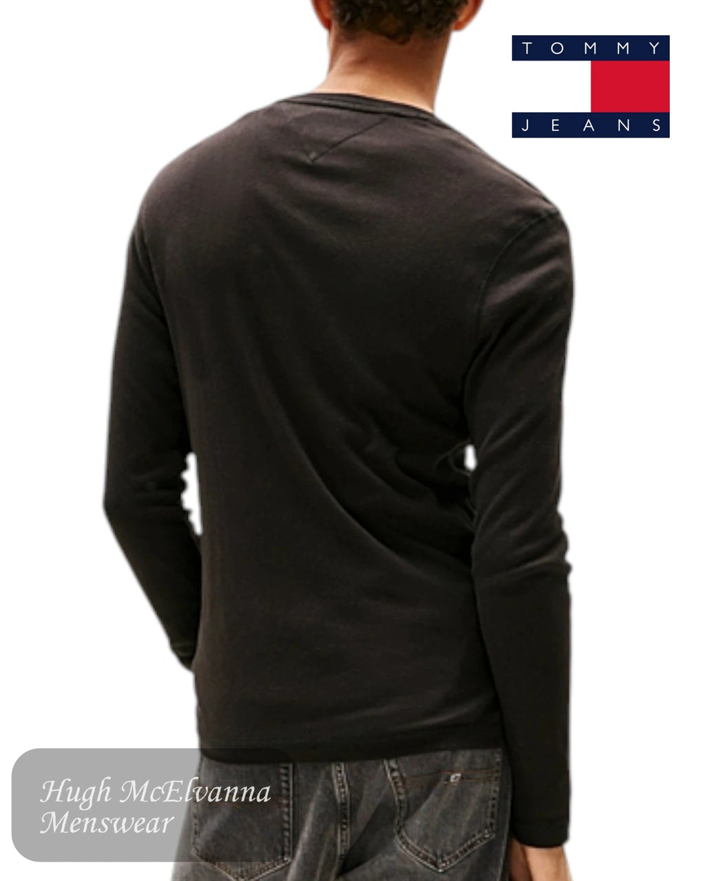 Tommy Hilfiger Long - Sleeve Slim Fit T-Shirt - Hugh McElvanna Menswear
