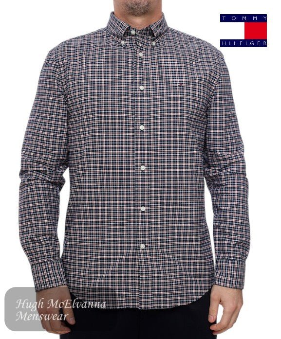 Tommy Hilfiger Oxford Check Shirt | MW0MW38578 - Hugh McElvanna Menswear
