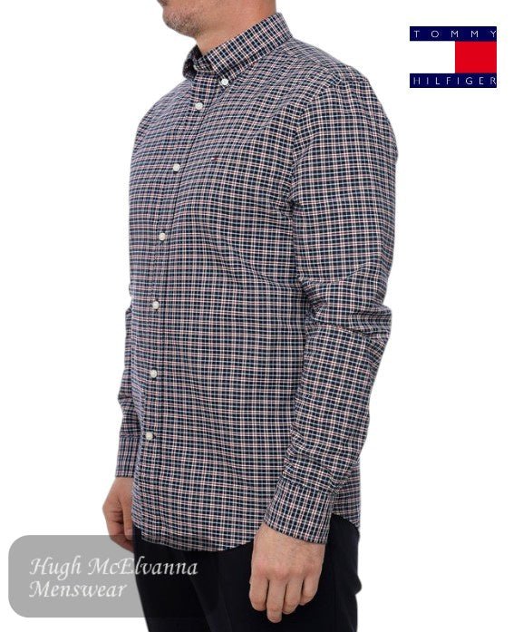 Tommy Hilfiger Oxford Check Shirt | MW0MW38578 - Hugh McElvanna Menswear