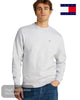 Tommy Jeans Crew Neck Sweatshirt – Heather - Hugh McElvanna Menswear