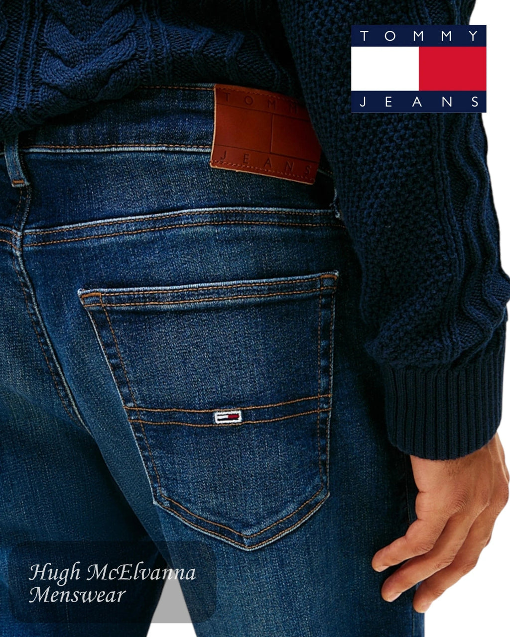 Tommy Jeans RYAN Slim Fit Jeans - Hugh McElvanna Menswear