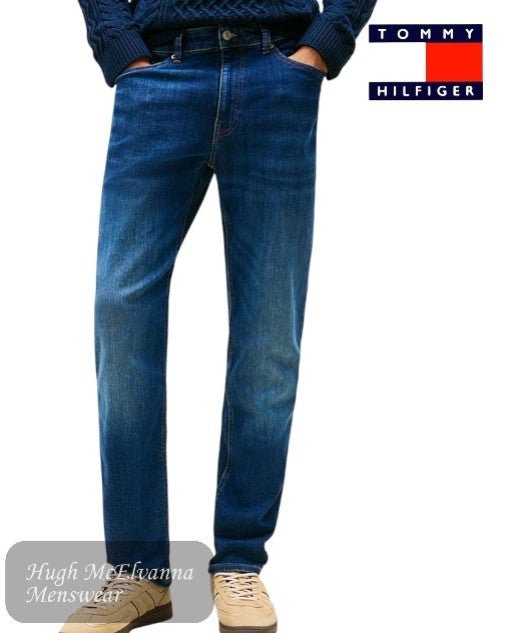 Tommy Jeans RYAN Slim Fit Jeans | Dark Blue - Hugh McElvanna Menswear