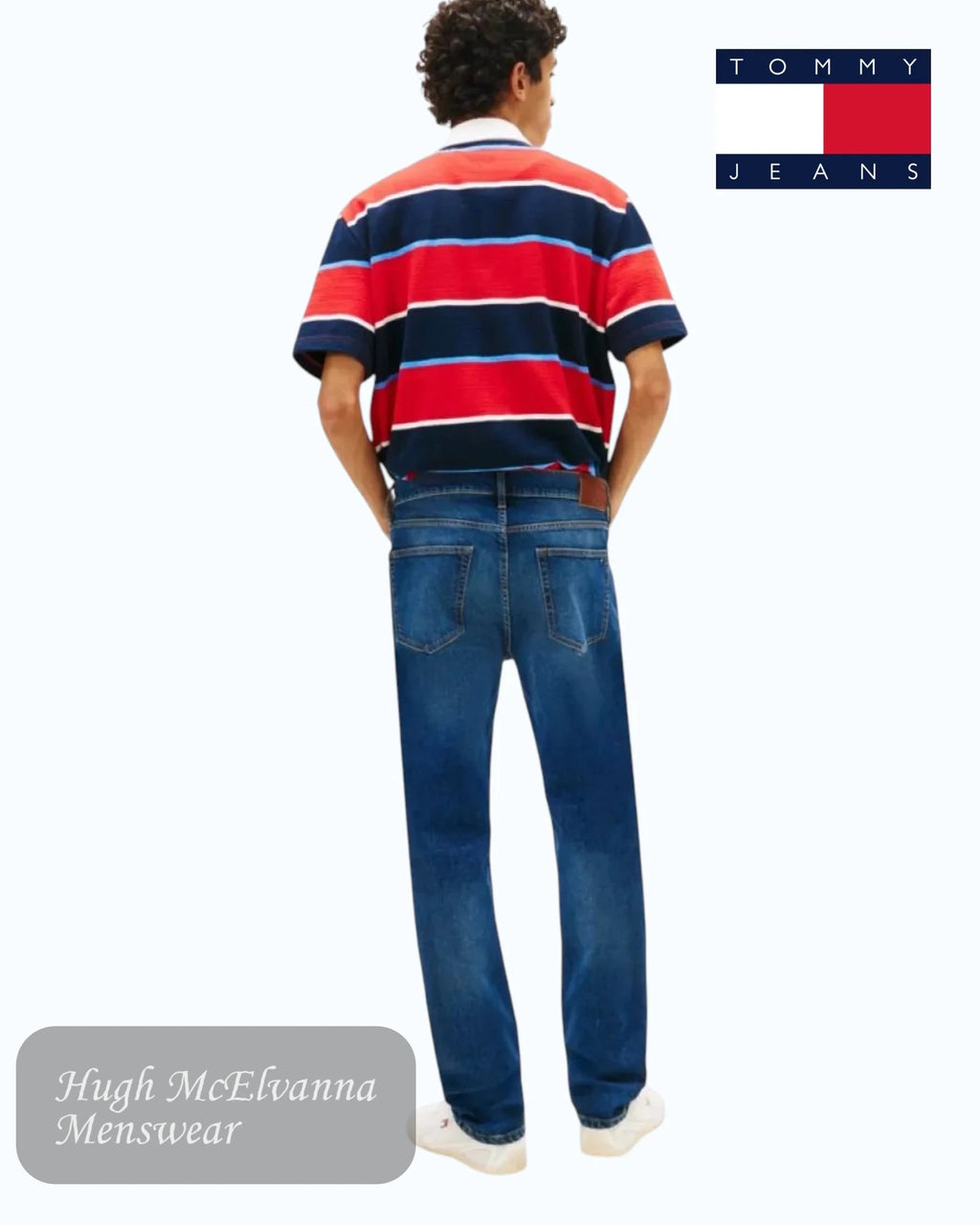 Tommy Jeans Ryan Slim Fit Medium Wash Jeans - Hugh McElvanna Menswear
