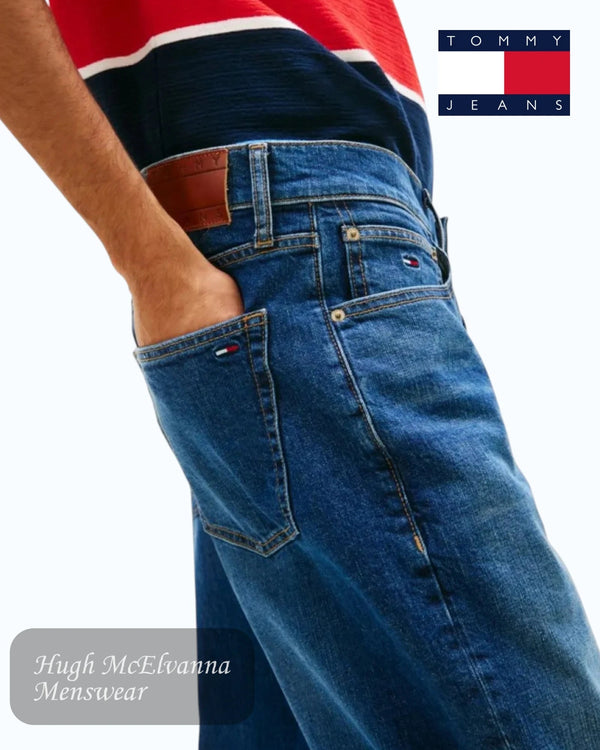 Tommy Jeans Ryan Slim Fit Medium Wash Jeans - Hugh McElvanna Menswear