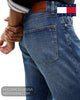 Tommy Jeans Ryan Slim Straight Faded Jean – DM0DM236871BK - Hugh McElvanna Menswear - Jean