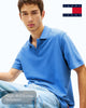 Tommy Jeans Waffle Textured Polo Shirt | DM0DM22703 - C38 - Hugh McElvanna Menswear