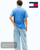 Tommy Jeans Waffle Textured Polo Shirt | DM0DM22703 - C38 - Hugh McElvanna Menswear