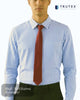 Trutex Boys 6th Year Stripe Shirts Twin Pack front view