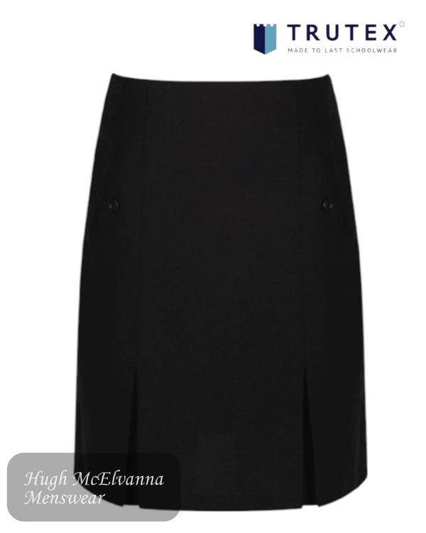 Trutex Girls Black Pleated School Skirt – JGKS - Hugh McElvanna Menswear