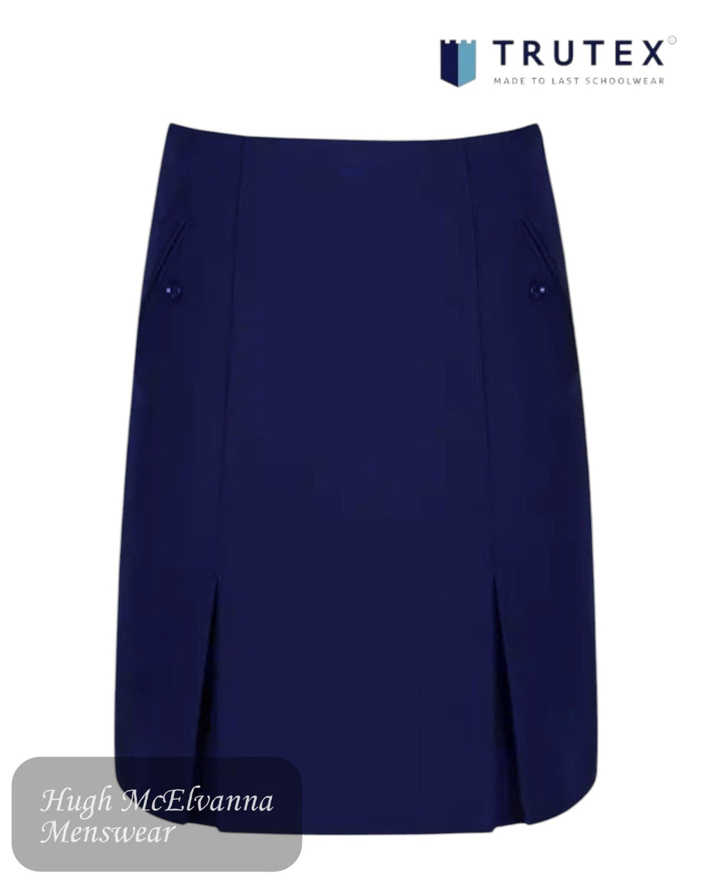 Trutex Girls Navy School Skirt – JGKS - Hugh McElvanna Menswear
