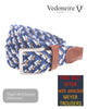 Vedoneire Blues Stretch Belt - Hugh McElvanna Menswear