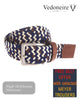 Vedoneire Braided Multi Stretch Belt - Hugh McElvanna Menswear