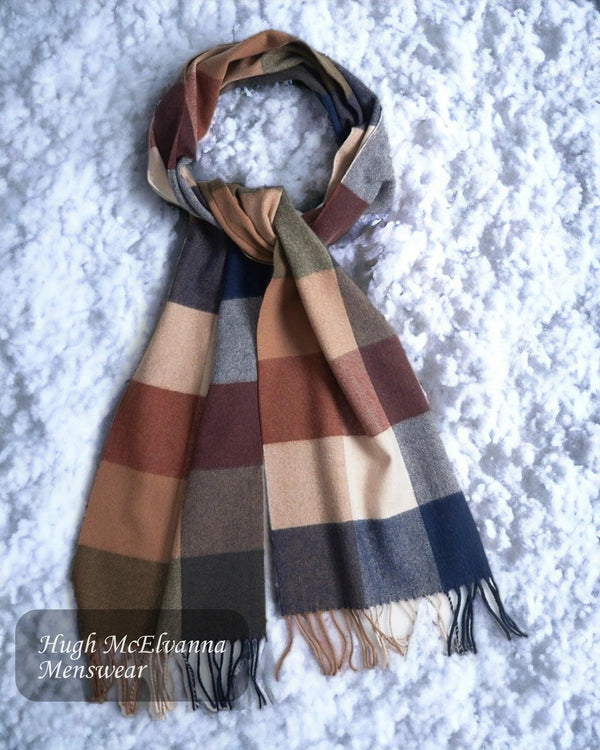 Vedoneire HARVEST Wool Scarf - Hugh McElvanna Menswear