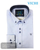Vichi Blue Shirt - JAB2465 - Hugh McElvanna Menswear