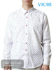 Vichi Design Shirt JIM 2265 White - Hugh McElvanna Menswear