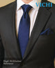 Vichi Self Micro Check Tie & Pocket Square Set – Available in a Range of Colours - Hugh McElvanna Menswear