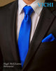 Vichi Self Micro Check Tie & Pocket Square Set – Available in a Range of Colours - Hugh McElvanna Menswear