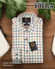 Viyella Cream Check Shirt - VY7842 - Hugh McElvanna Menswear