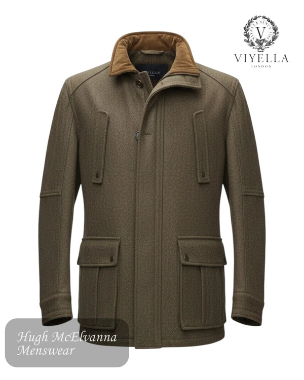 Viyella Pure Wool Country Coat - Hugh McElvanna Menswear