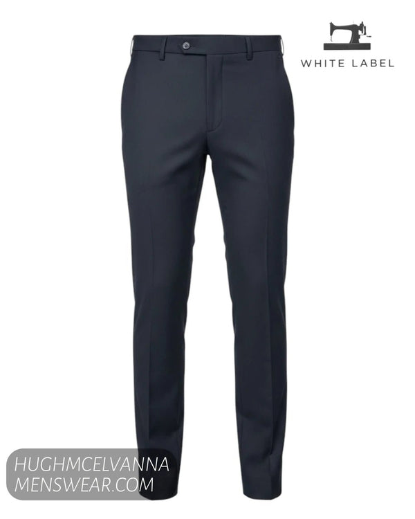 White Label Black Suit Trousers 4089 - Hugh McElvanna Menswear - Mix & Match Suits