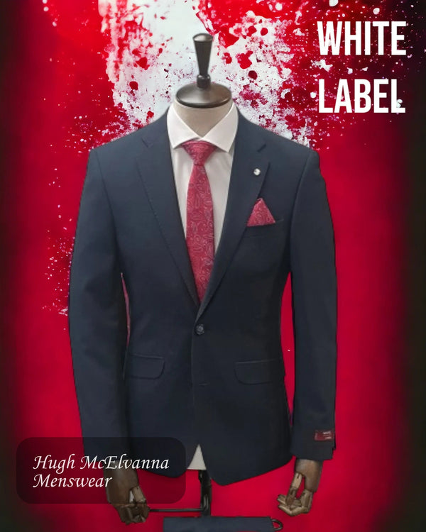 White Label Dark Blue Suit 5156 - 28 - Hugh McElvanna Menswear