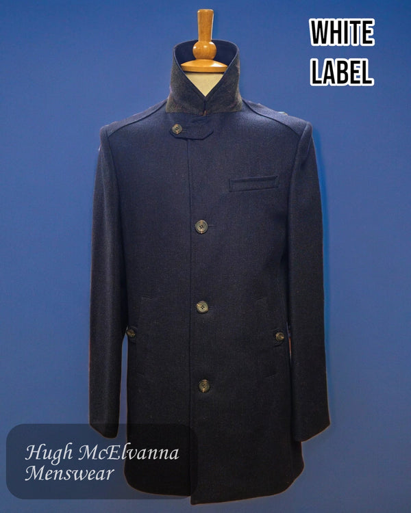 White Label HARRISON Overcoat - Hugh McElvanna Menswear