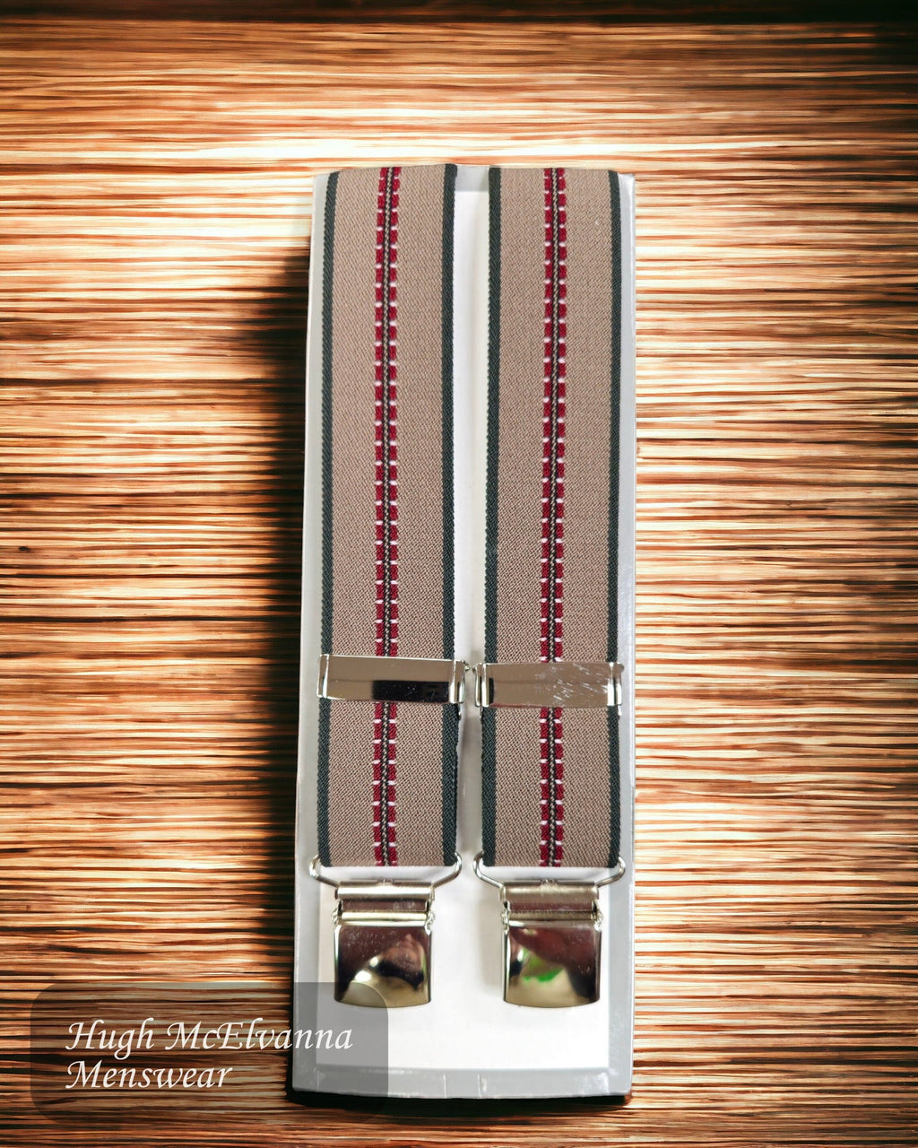 Wide Web Clip On Brace Style: C1001F - Hugh McElvanna Menswear