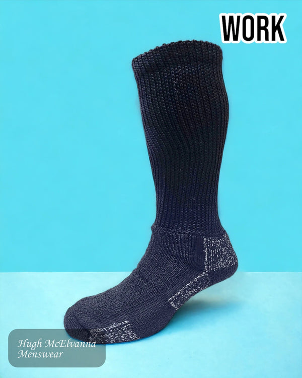 Work Socks Suitable For Diabetics - Hugh McElvanna Menswear