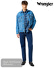 Wrangler 13MWZ Cowboy Cut Original Fit Jeans – Dark Stonewash (112358499) - Hugh McElvanna Menswear