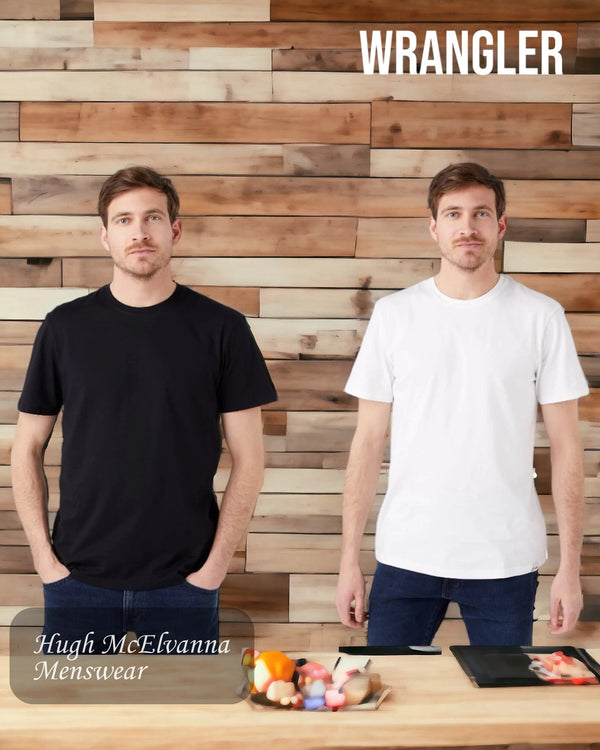 Wrangler 2 Pack Tee Style: W7G9DH100 - Hugh McElvanna Menswear