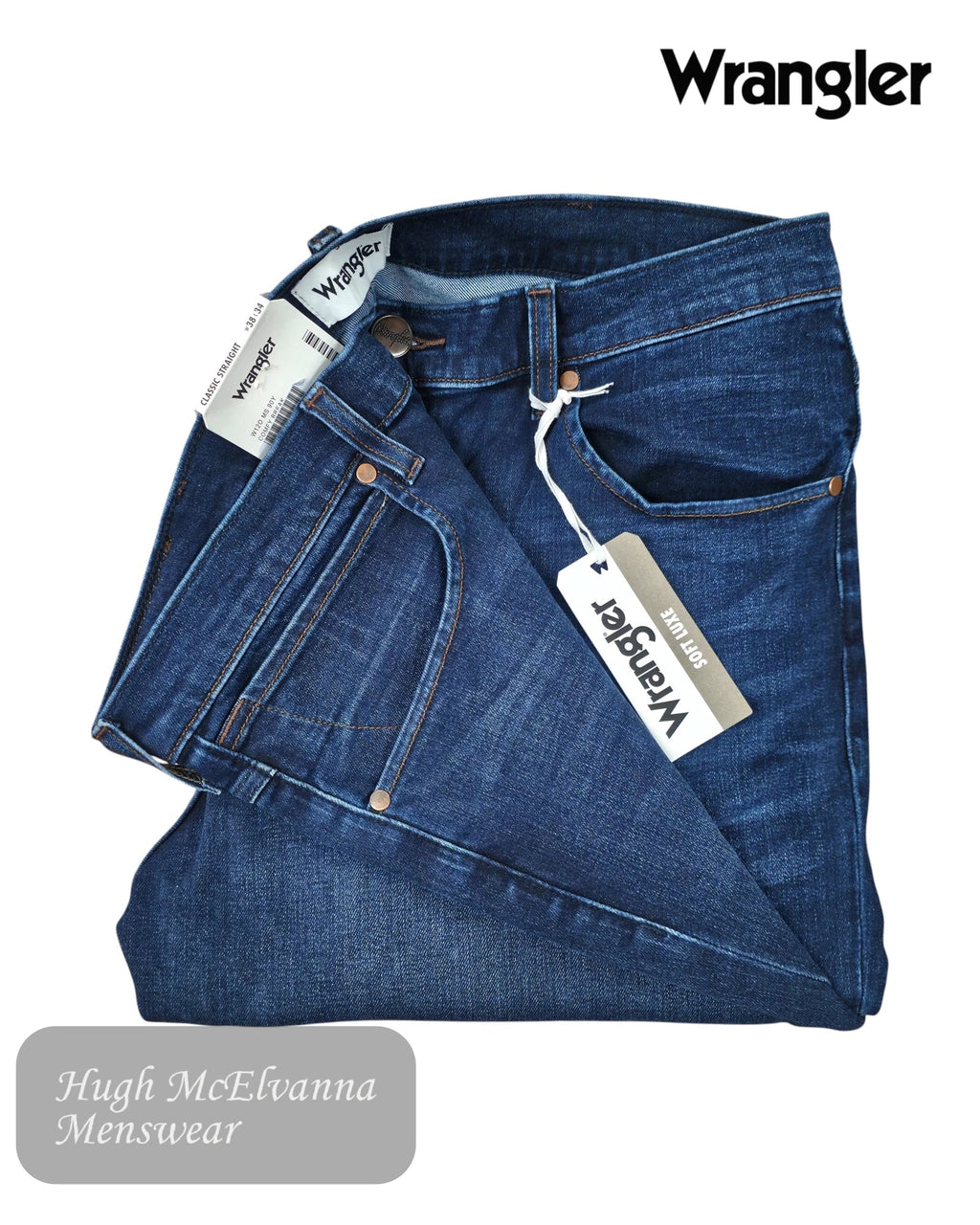 Wrangler Arizona Straight Leg Jeans | Comfy Break W120MS90Y - Hugh McElvanna Menswear