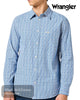 Wrangler Blue Check Shirt – 112357222 - Hugh McElvanna Menswear
