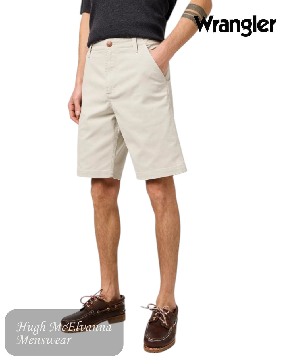 Wrangler Casey Jones Chino Shorts - Hugh McElvanna Menswear
