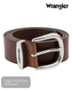 Wrangler Easy Belt in Brown | 112352692 - Hugh McElvanna Menswear