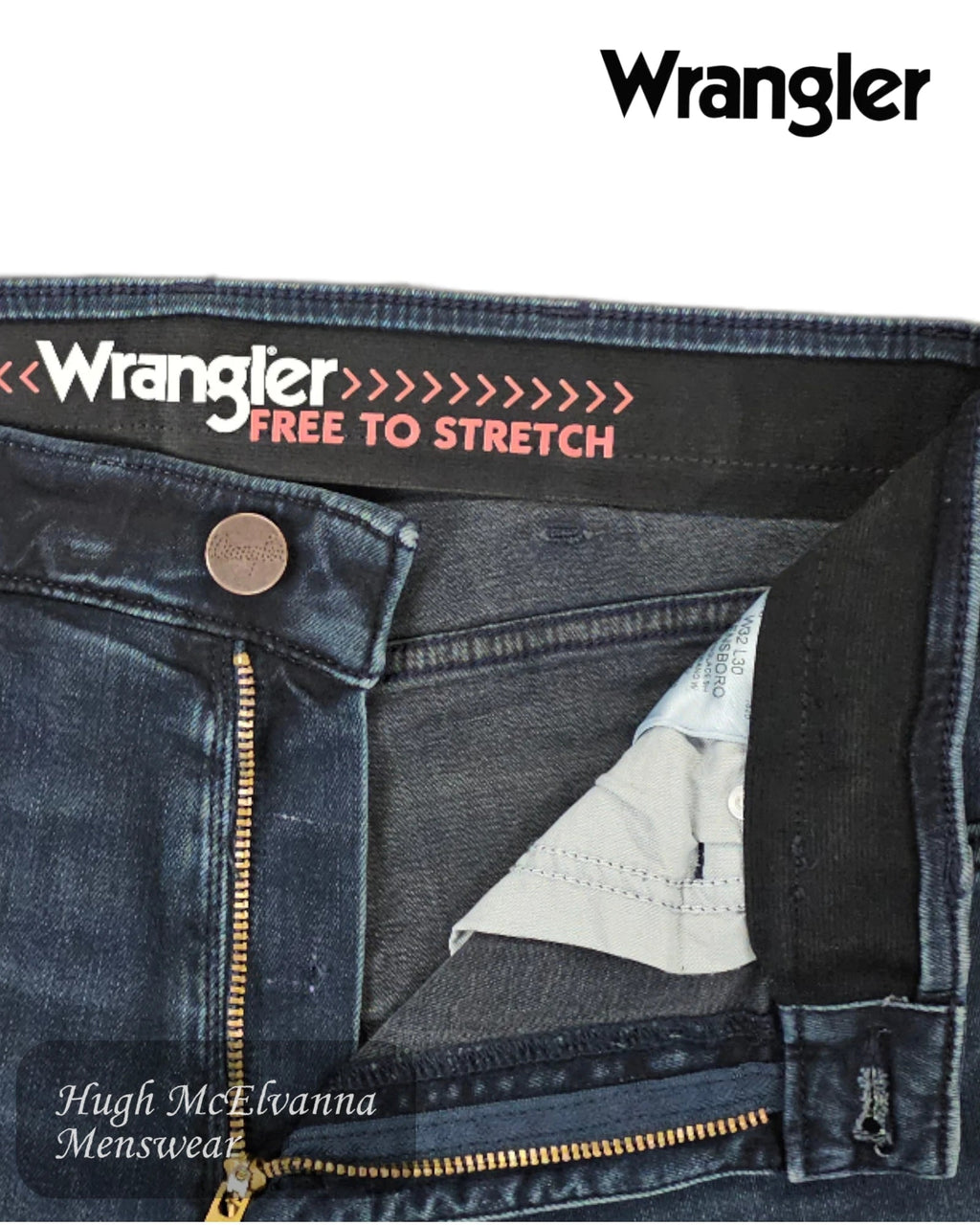 Wrangler Greensboro 112350742 WILD HORSE - Hugh McElvanna Menswear