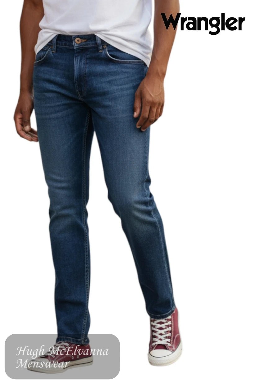 Wrangler 'Greensboro' Blue Arcade Jean - W15QYL31Q - Hugh McElvanna Menswear