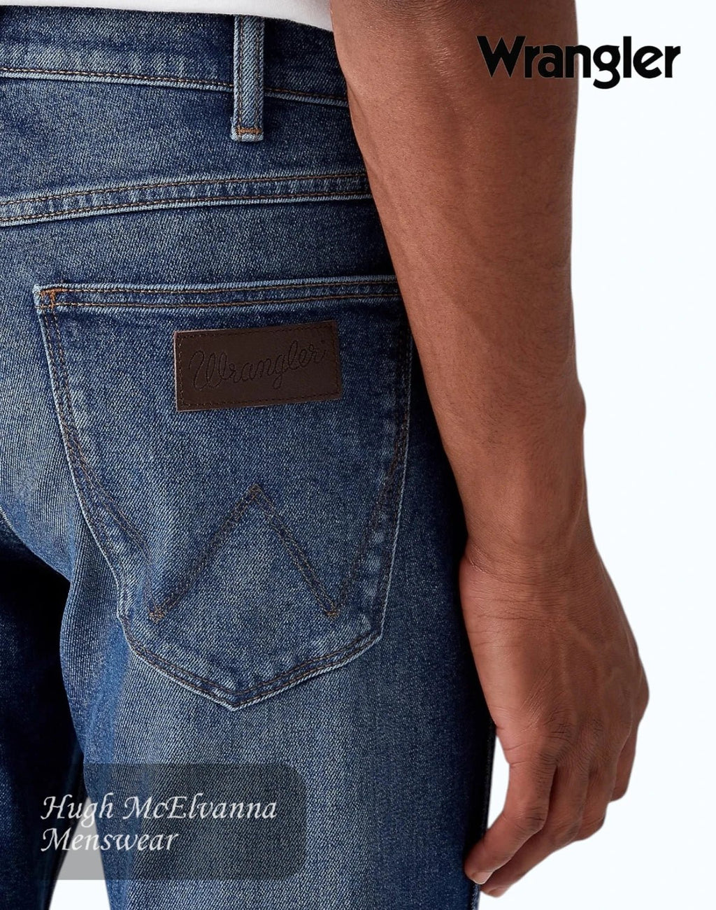 Wrangler 'Greensboro' Blue Arcade Jean - W15QYL31Q - Hugh McElvanna Menswear
