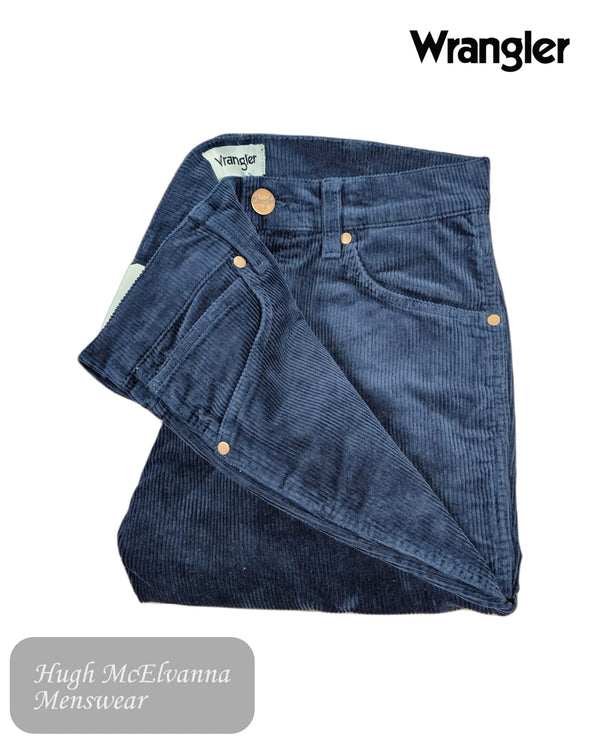 Wrangler Greensboro Blue Cord Jean Style: W15QA2B21 - Hugh McElvanna Menswear